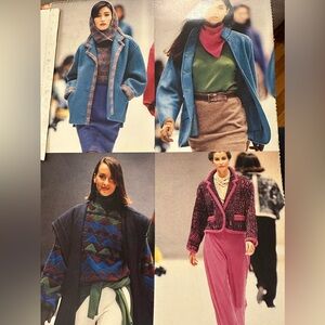 Vintage Postcards Missoni Lot of 22 Autumn Winter 1990 1991 Lookbook Fashion HTF